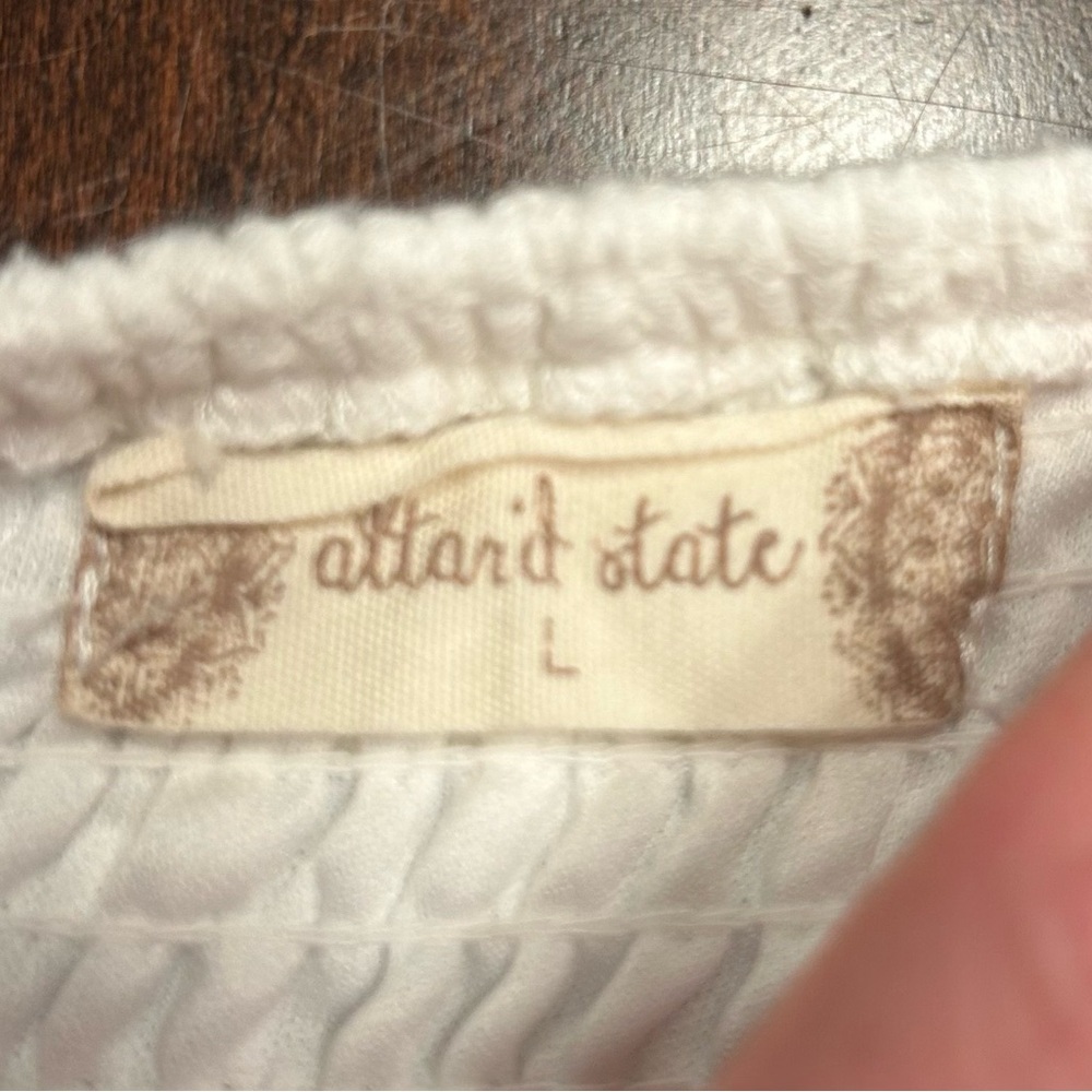 Altar'd State White Ruffled Mini Dress - Picture 2 of 2